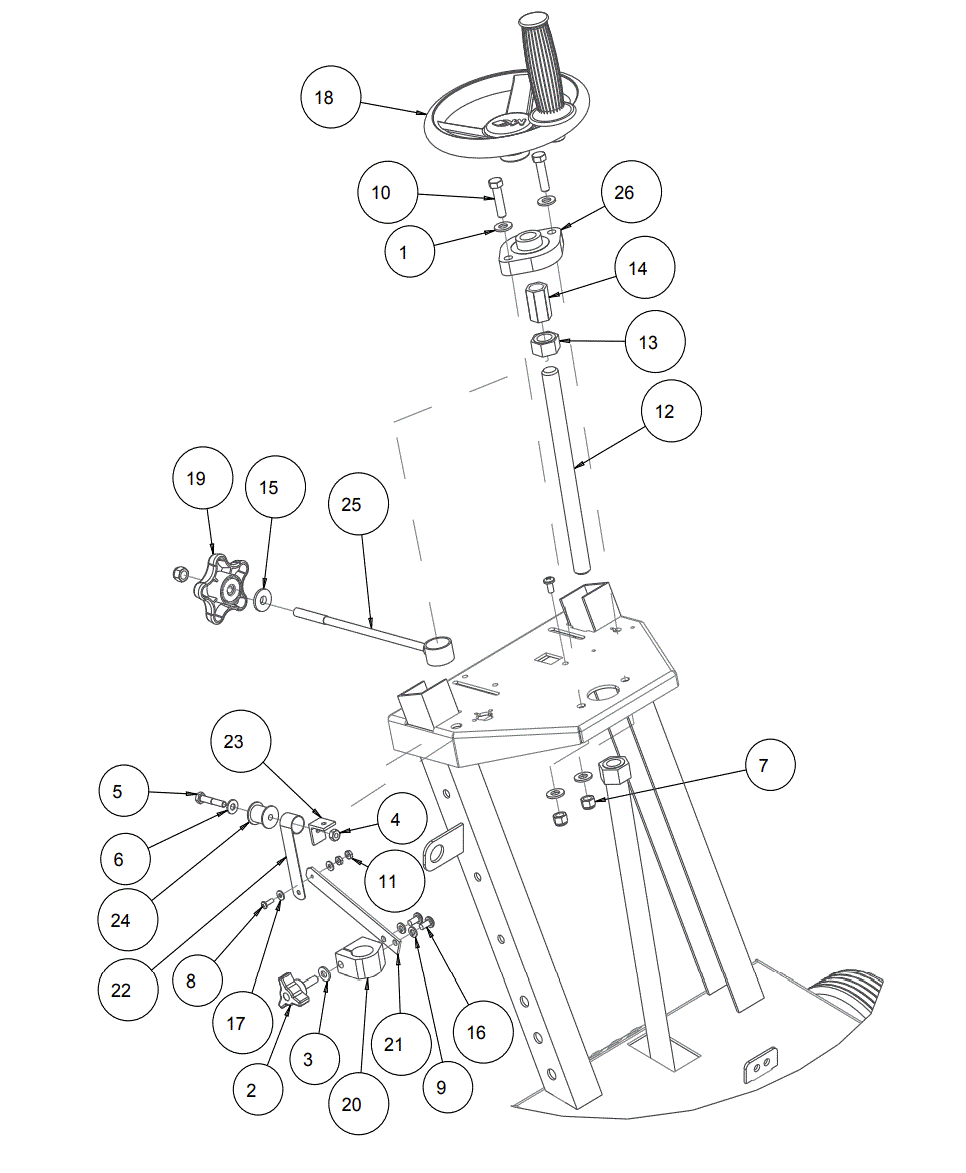 Section 03 Diagram and Parts List for MK-1605B 168099 MK Diamond Concrete Saw